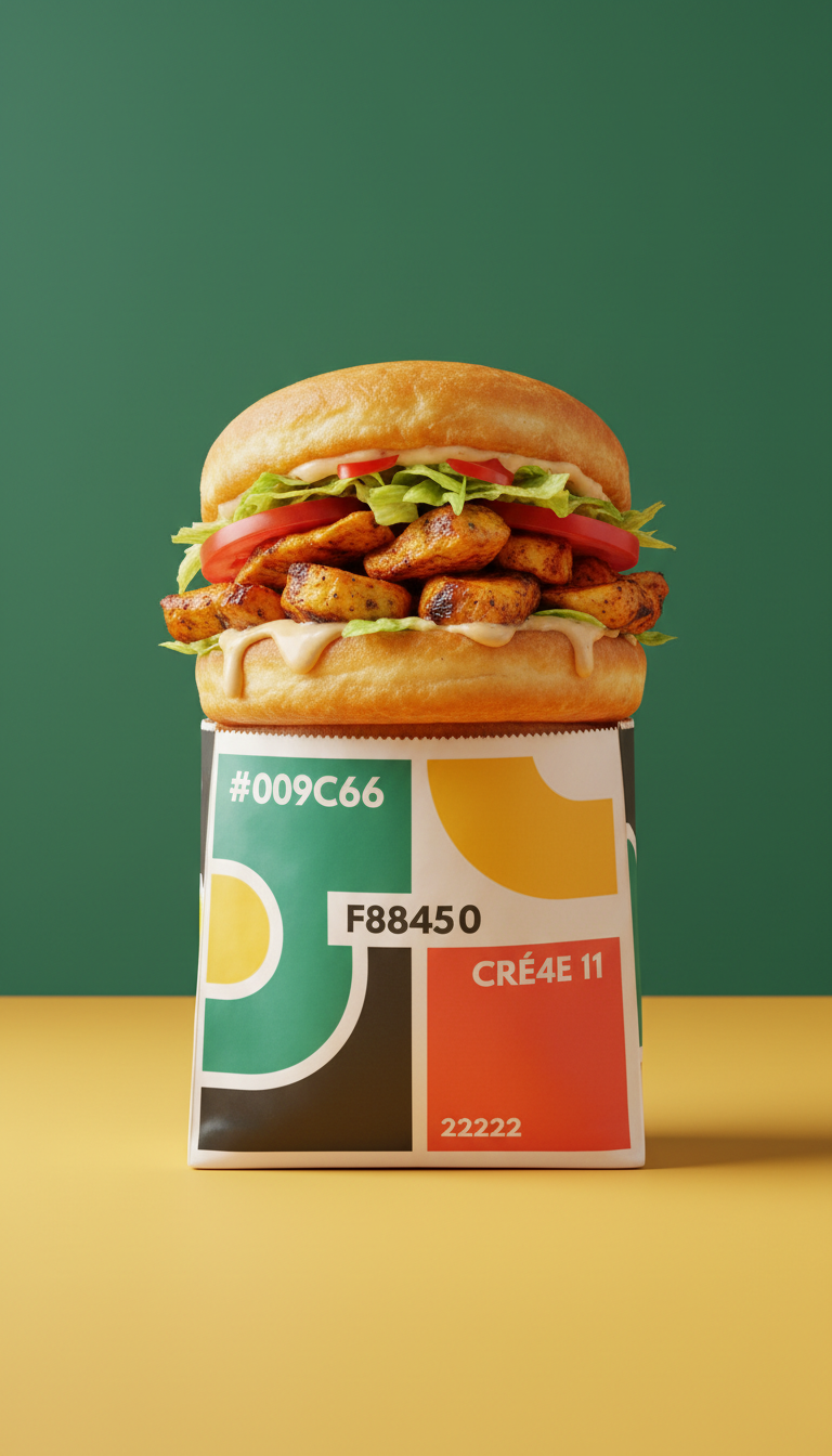 Bokit poulet boucané pain frit